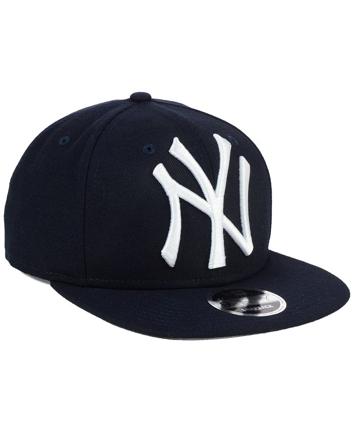 New Era New York Yankees Logo Grand 9FIFTY Snapback Cap & Reviews ...