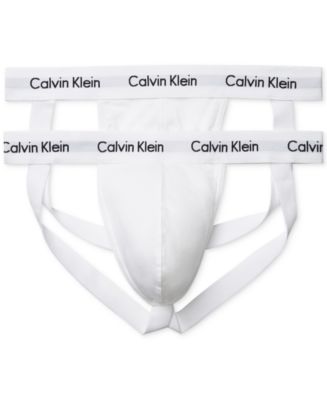 Calvin Klein Men's Cotton Stretch Jock Strap 2-Pack