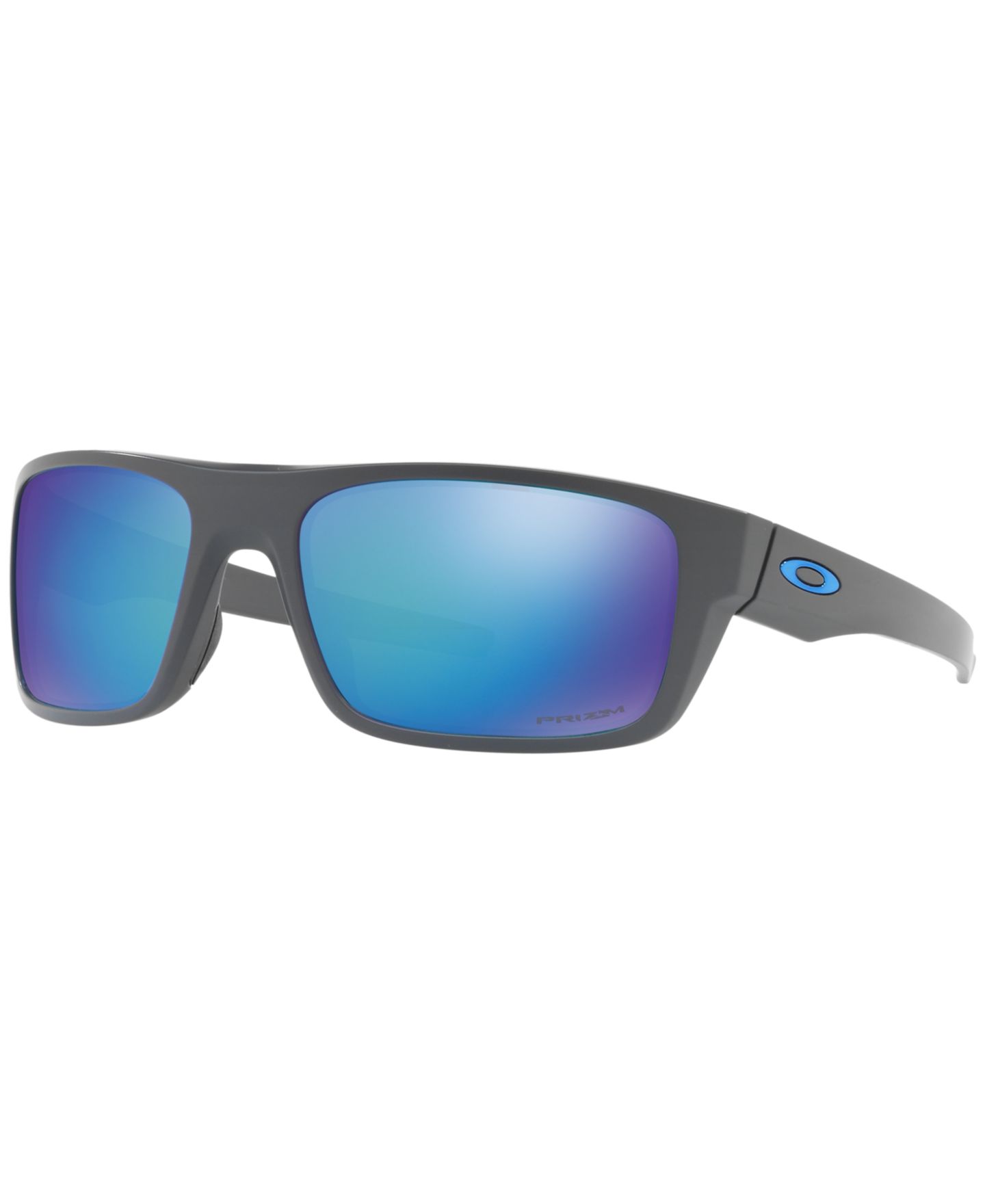 Мужские солнцезащитные очки Oakley Polarized Drop Point Prizm Polarized, OO9367 60, цвет: Серый / Синий — фото 1