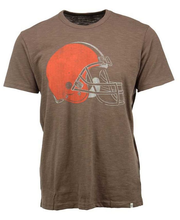 '47 Brand Men's Cleveland Browns Logo Scrum T-Shirt & Reviews - Sports ...