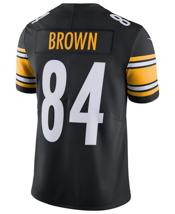 Mens pittsburgh steelers antonio brown nike black game jersey new arrivals