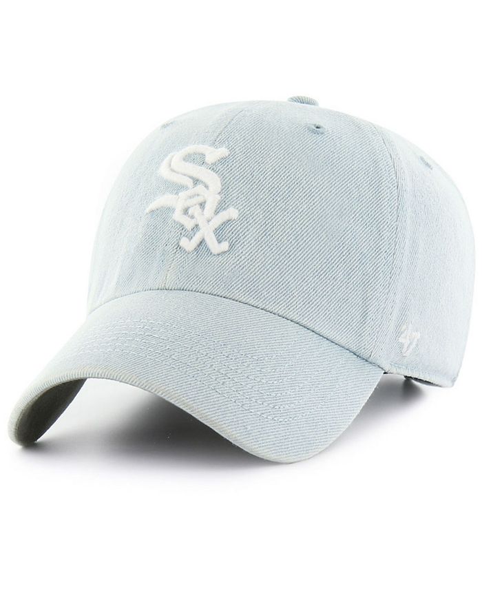 '47 Brand Chicago White Sox All Denim Clean Up Cap - Macy's