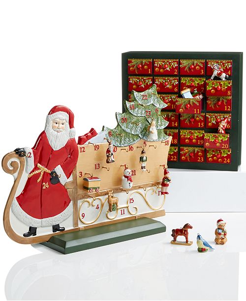 Villeroy & Boch Christmas Toys Memory Sleigh Advent Calendar Holiday