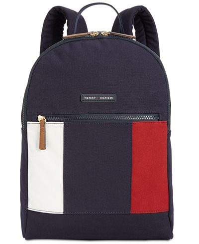 Tommy Hilfiger TH Flag Small Backpack - Handbags & Accessories - Macy's
