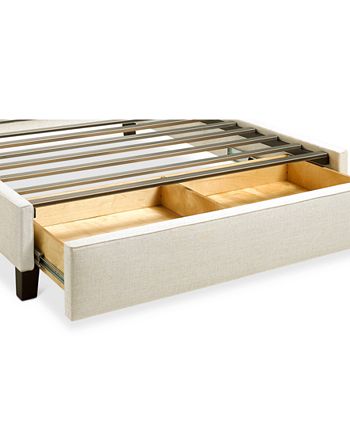 Furniture - Malinda Upholstered Storage Queen Bed