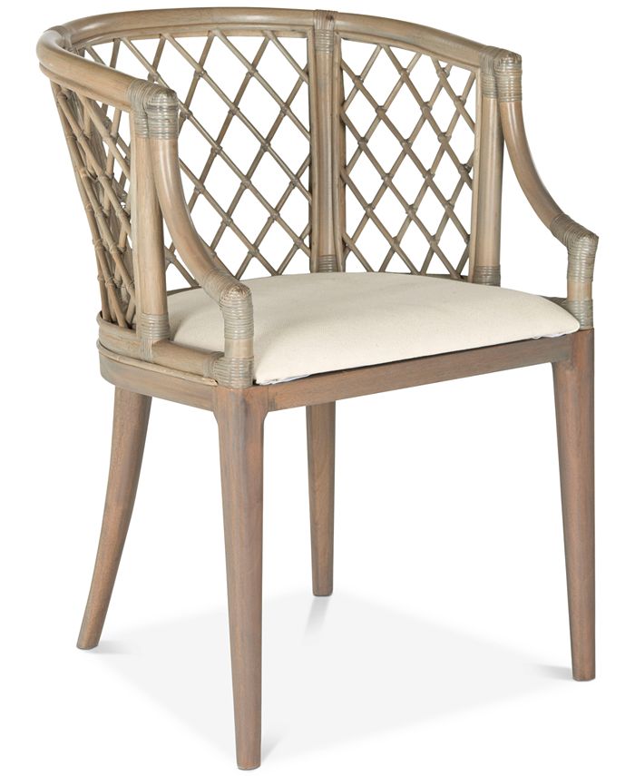 Safavieh - Carlotta Arm Chair, Quick Ship
