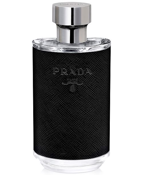 Prada Men's L'Homme Prada Eau de Toilette Spray, 3.4 oz. - All Cologne ...