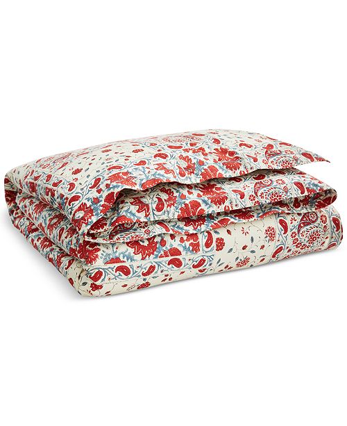 Lauren Ralph Lauren Kelsey Cotton Textured 3Pc. King Duvet Cover Set