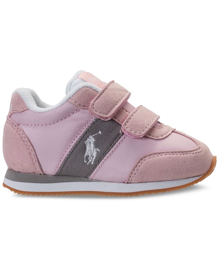 Polo Ralph Lauren Toddler Girls' Zuma EZ Casual Sneakers from Finish ...