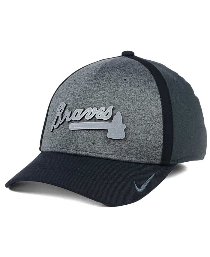 Nike Atlanta Braves Reflective Swooshflex Cap - Macy's