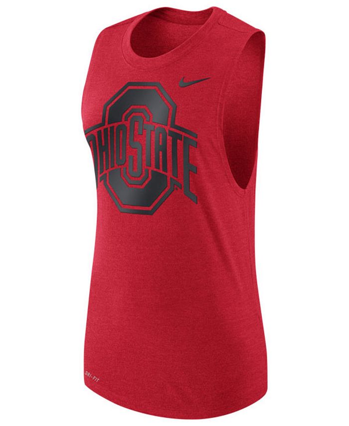 Nike Women's Ohio State Buckeyes Muscle Tank - Macy's