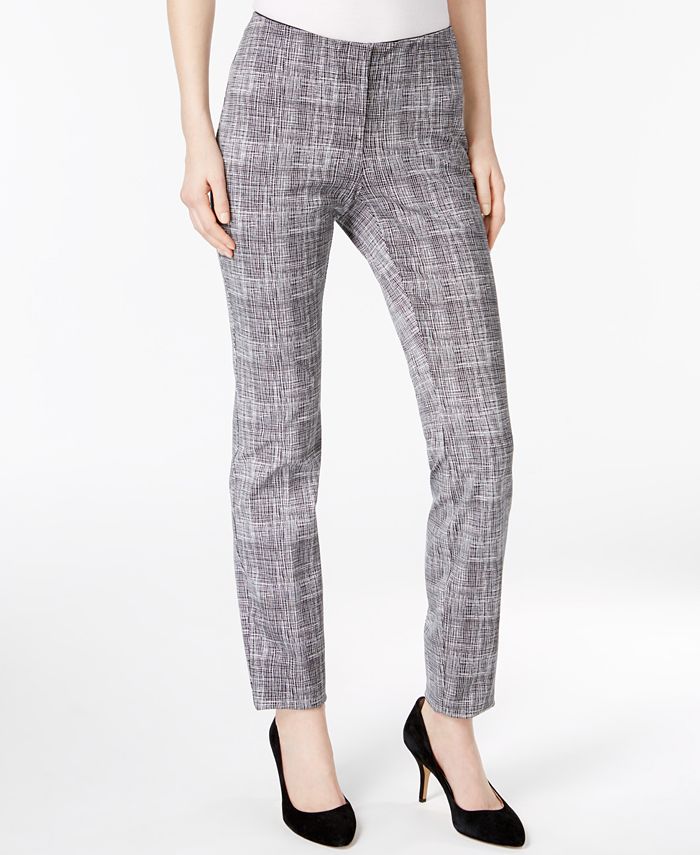 Alfani Petite Bi-Stretch Hollywood Skinny Pants, Created for Macy's - Macy's