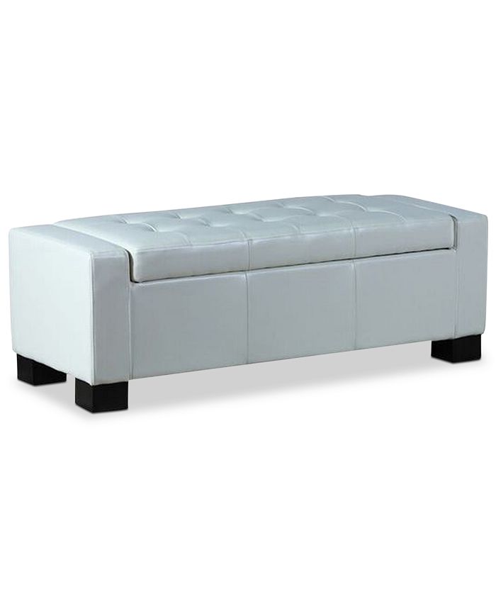 Furniture Jeevan Storage Bench, Quick Ship Macy's