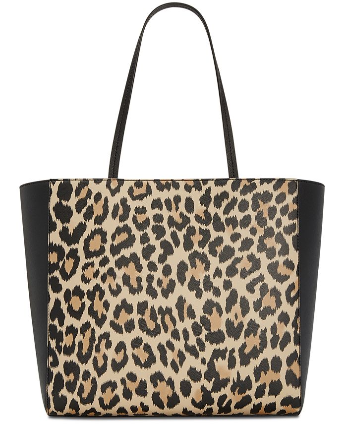 kate spade new york Run Wild Leopard Hallie Medium Tote Macy s