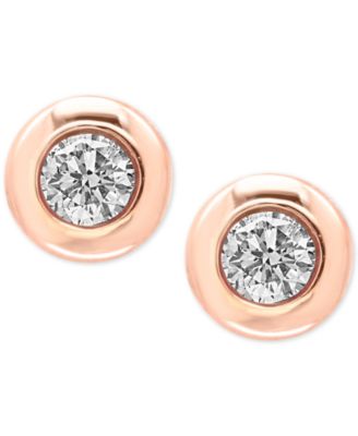 EFFY Collection - Diamond Bezel Stud Earrings (3/8 ct. t.w.)