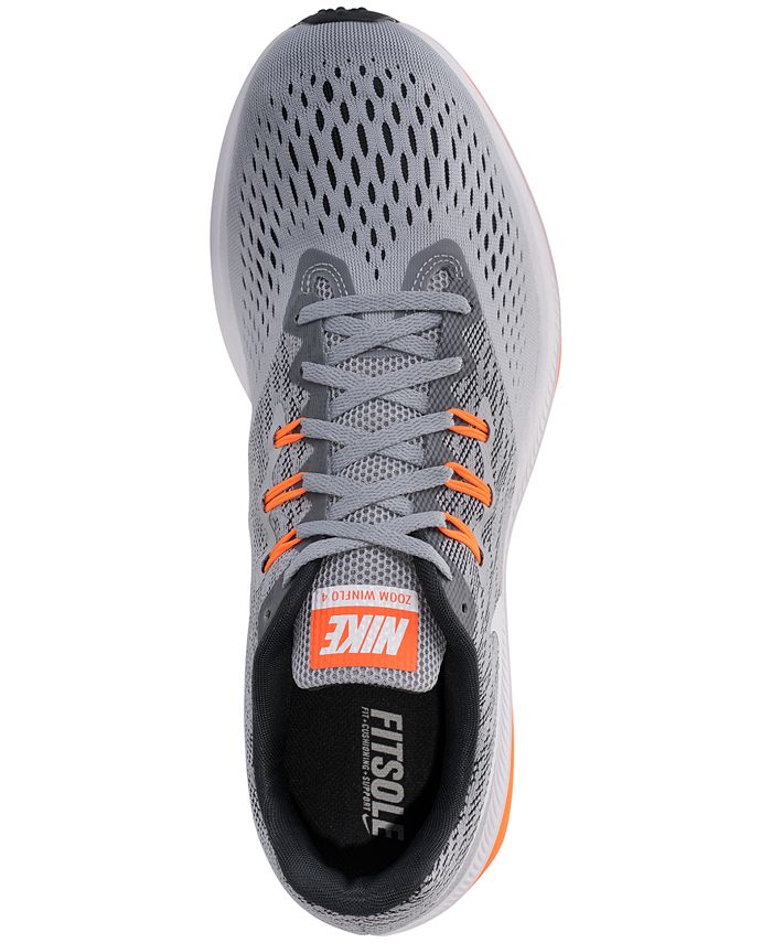 Nike Men's Air Zoom Winflow 4 Running Sneakers from Finish Line - Macy's