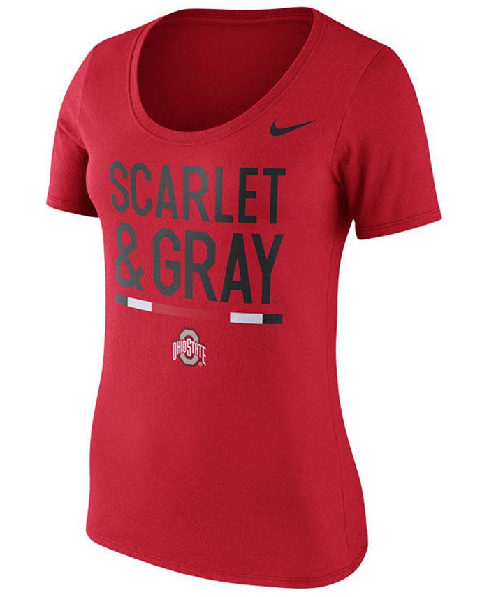 Nike Women's Ohio State Buckeyes Local Spirit T-Shirt - Macy's