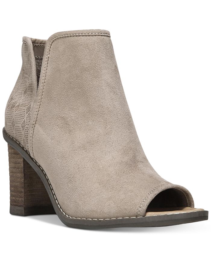 Dr scholl's discount peep toe booties