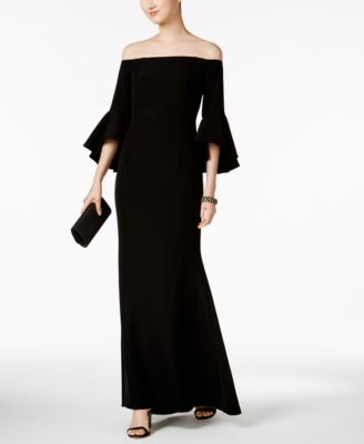 vince camuto black gown