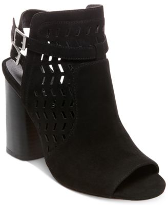 Madden Girl - Addy Peep-Toe Block-Heel Dress Sandals