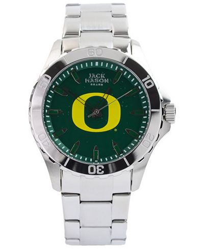 Jack Mason Men's Oregon Ducks Color Sport Bracelet Watch