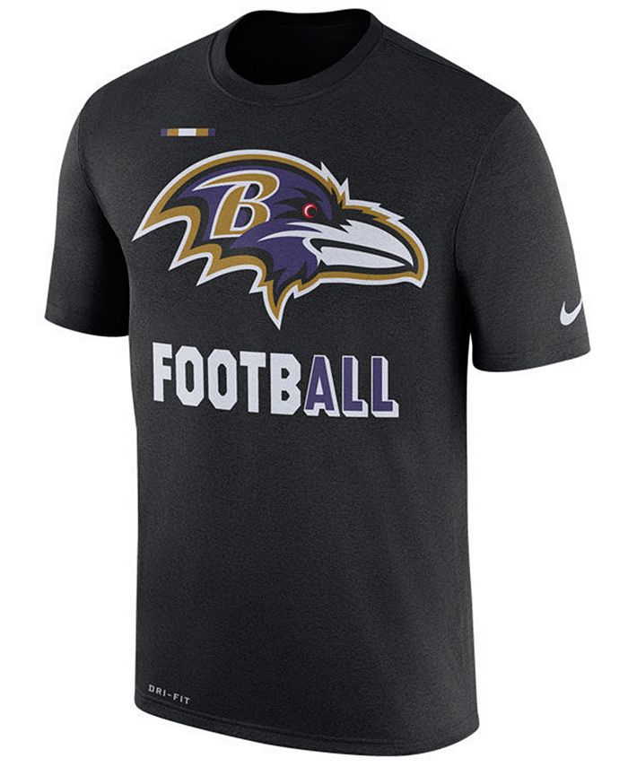 Nike Men's Baltimore Ravens Legend Football T-Shirt - Macy's