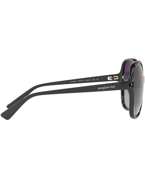 Sunglass Hut Collection Polarized Polarized Sunglasses , HU2001 60 ...