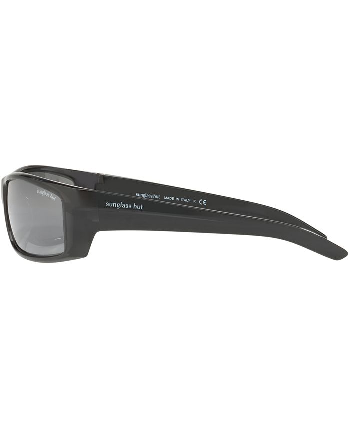 Sunglass Hut Collection Sunglasses, HU2007 63 Macy's