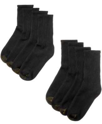 Download Gold Toe Men's 8 Pack Short Crew Socks - Underwear ...