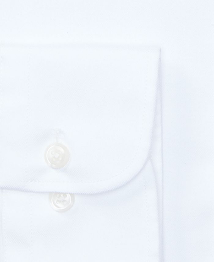 Lauren Ralph Lauren - Lauren by Ralph Lauren Dress Shirt, Fitted White Twill