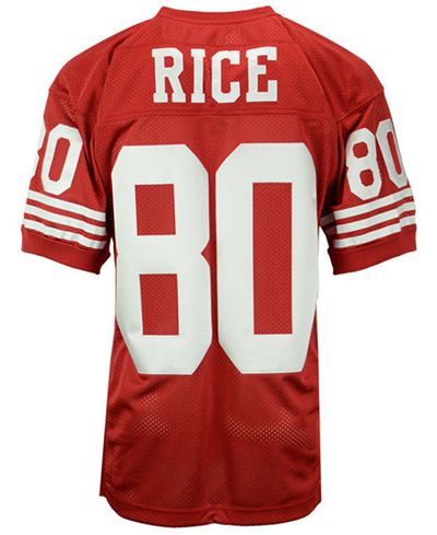 Mitchell & Ness Men's Jerry Rice San Francisco 49ers Authentic Football Jersey