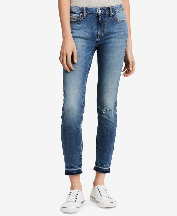 Descubrir 59+ imagen calvin klein ankle skinny jeans