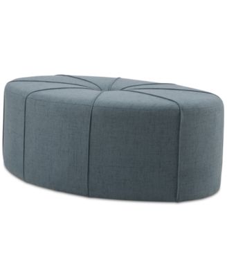 Tasha Oval Ottoman