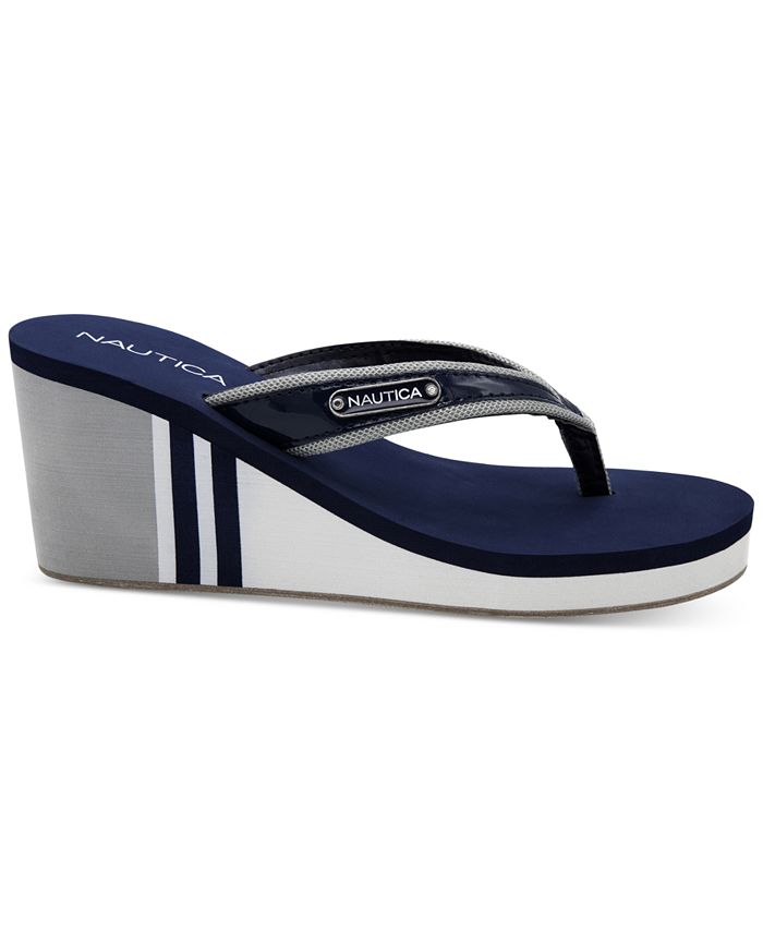 nautica platform sandals