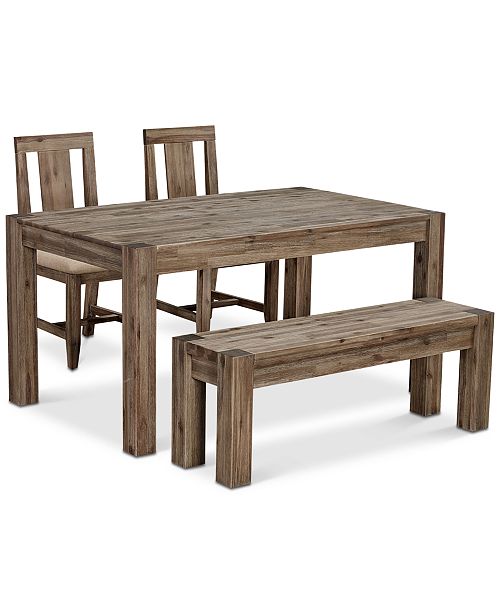 Dining Table And Bench Set