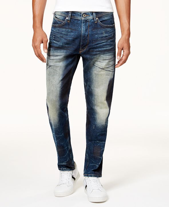 Sean John Men's Athlete Relaxed Tapered-Fit Stretch Jeans, Created for ...