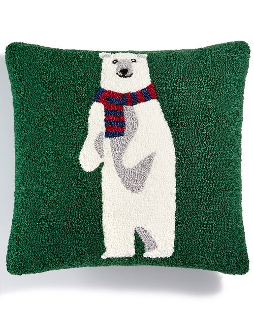 bear decorative pillow