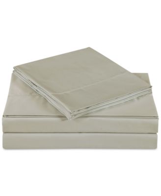 Charisma - Ultra Cotton Sateen 610-Thread Count 4-Pc. Solid California King Sheet Set