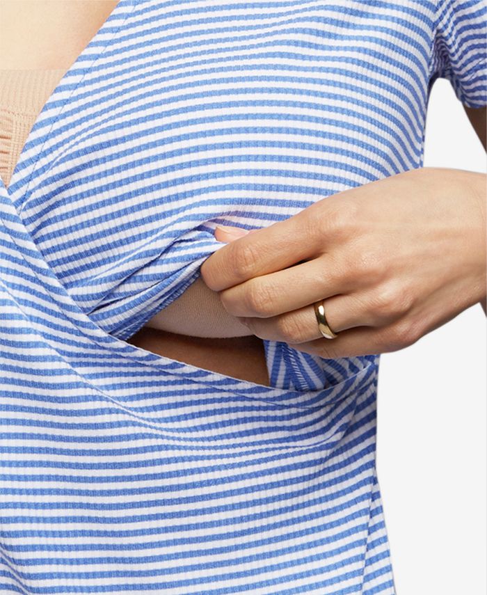 A Pea in the Pod Wrap Nursing Top Macy's