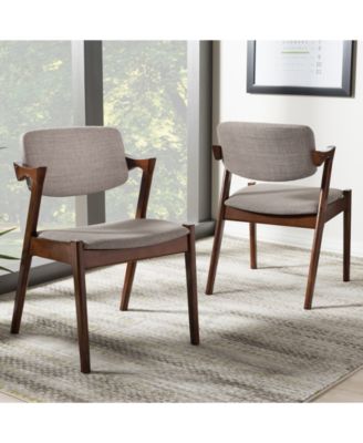 Elegant Mid-Century Dining Armchair (Set Of 2)