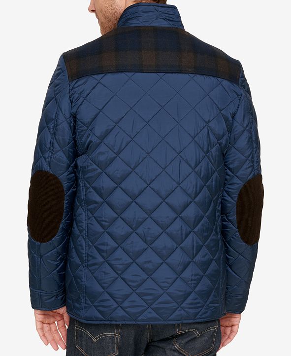 Cole Haan Mixed Media Quilted Jacket & Reviews Coats & Jackets Men