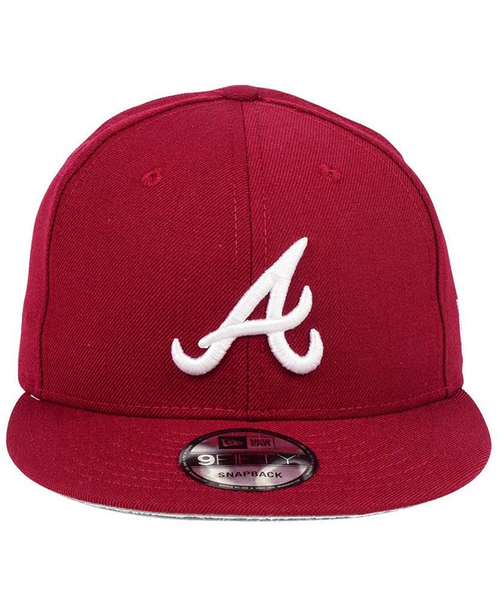 New Era Atlanta Braves Pantone 9FIFTY Snapback Cap - Macy's
