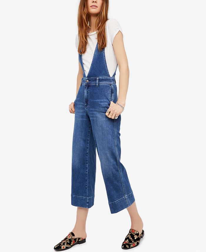 Macy's denim overalls clearance