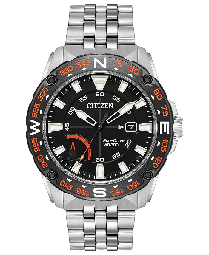 citizen eco drive watch and bracelet set