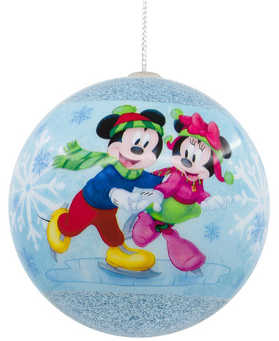 Hallmark Decoupage Ball Mickey Mouse Ornament
