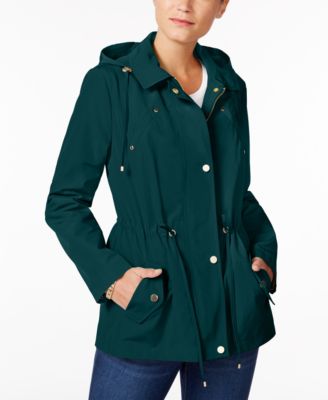 Charter Club Water Resistant Hooded Anorak Jacket Created for Macy s Macy s