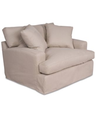 Furniture - Brenalee Chair Performance Fabric Slipcover