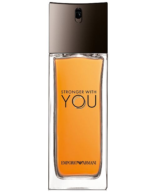 Emporio Armani Stronger With You Eau De Toilette Travel Spray 0 67 Oz Reviews All Cologne Beauty Macy S