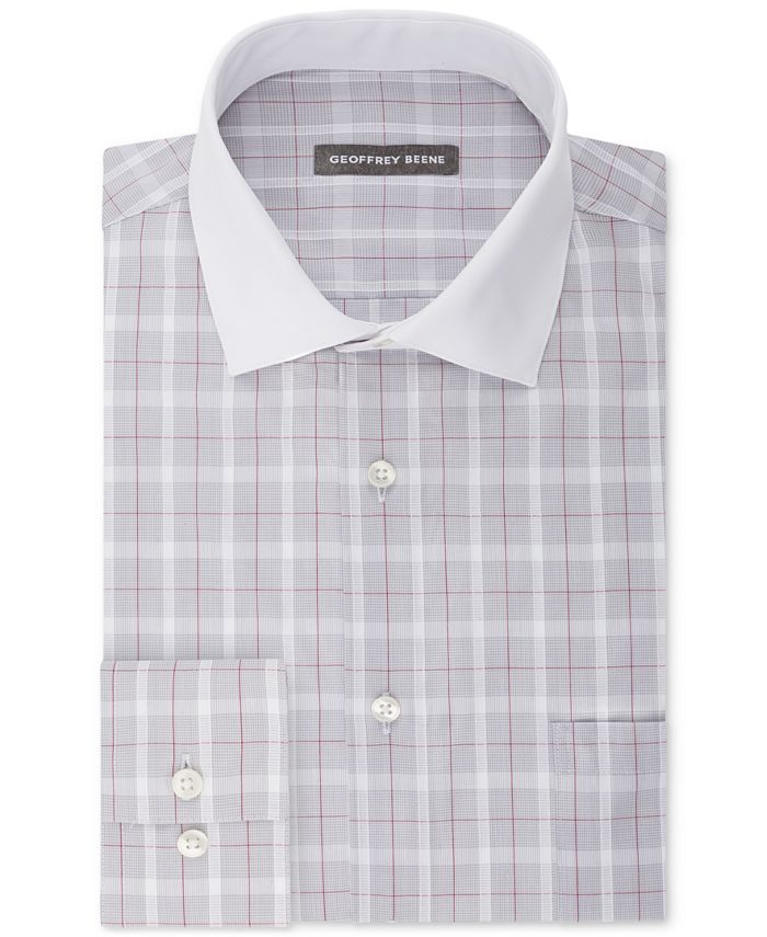Geoffrey Beene Men s Classic Fit Wrinkle Free Aloe Performance