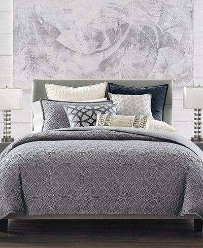 Hotel Collection Connection Indigo Duvet Covers Created